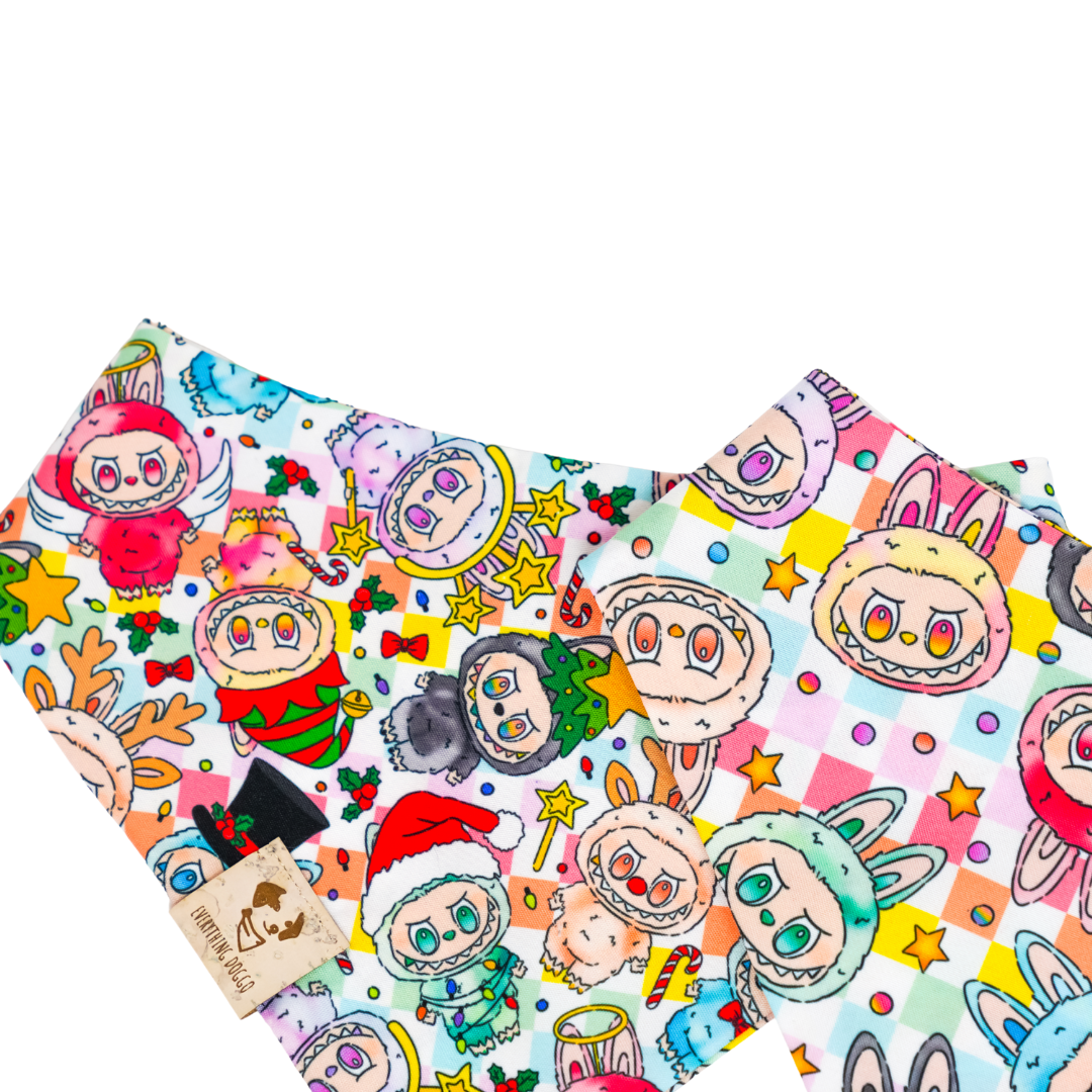 Christmas Bubu - Single Snap Bandana (Reversible)