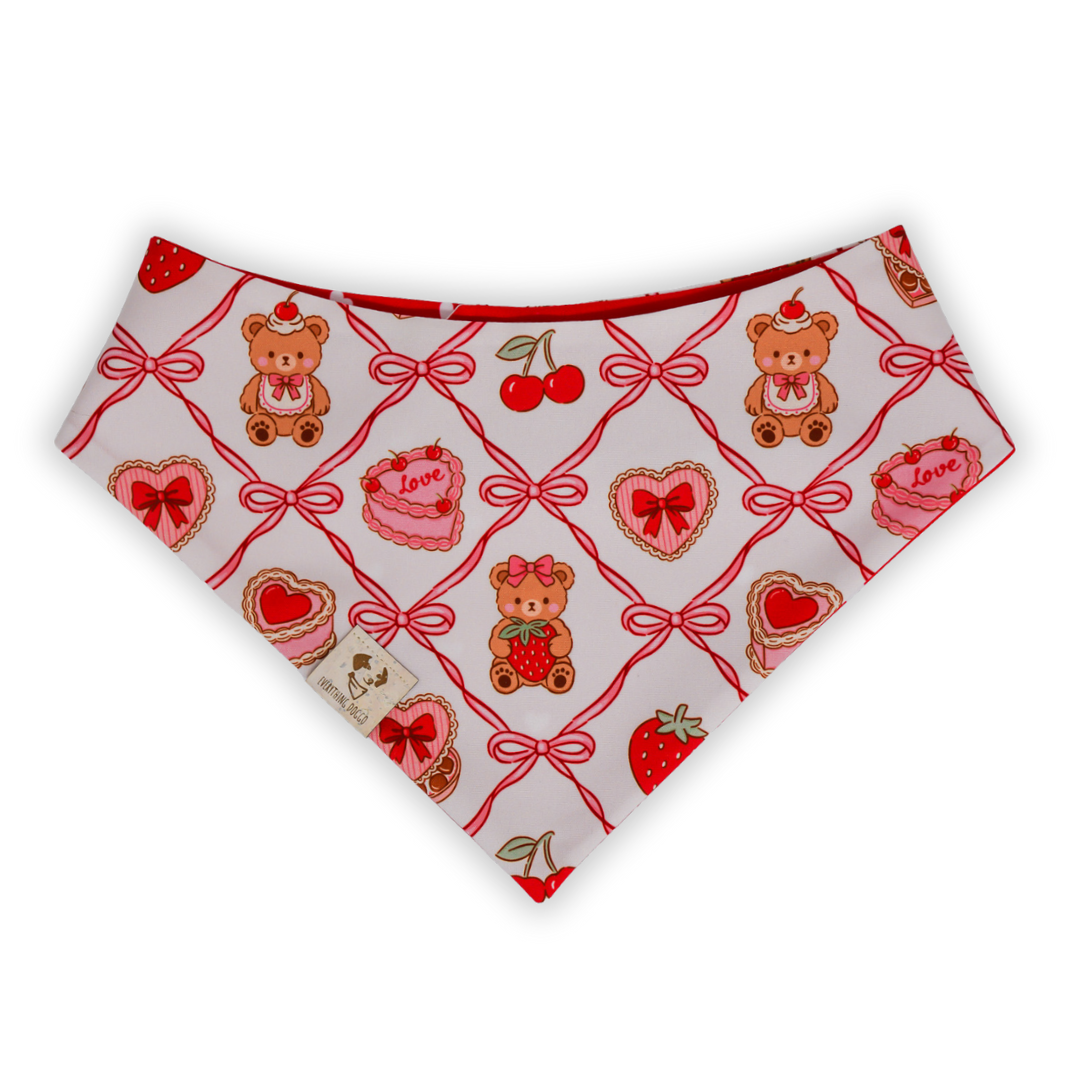 Coquette Valentine - Bandana (Reversible)