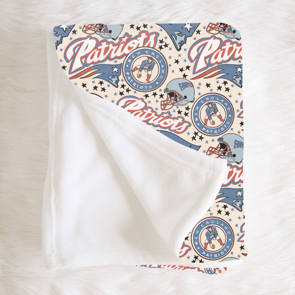 Patriots - Minky Blanket