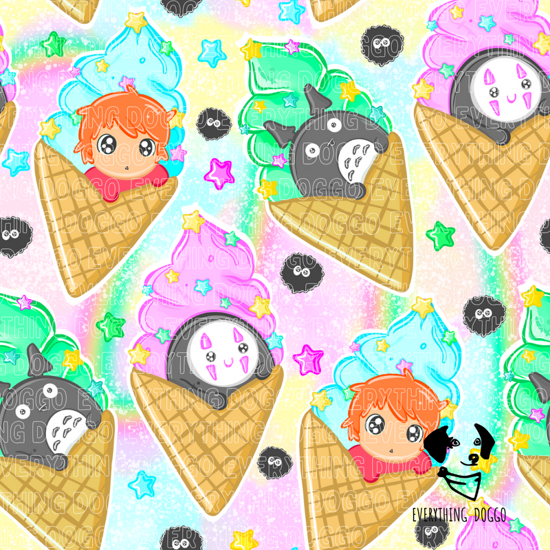 Anime Ice Cream - Bandana