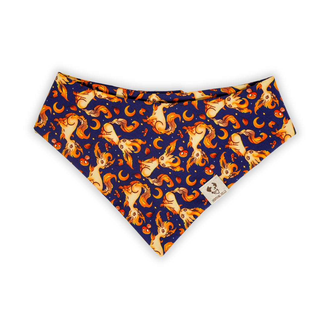 Autumn Leaf Eve (Navy) - Bandana