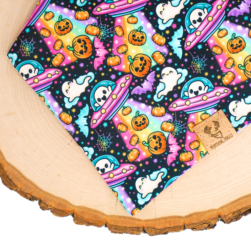 Pumpkin Rainbow Abduction - Bandana