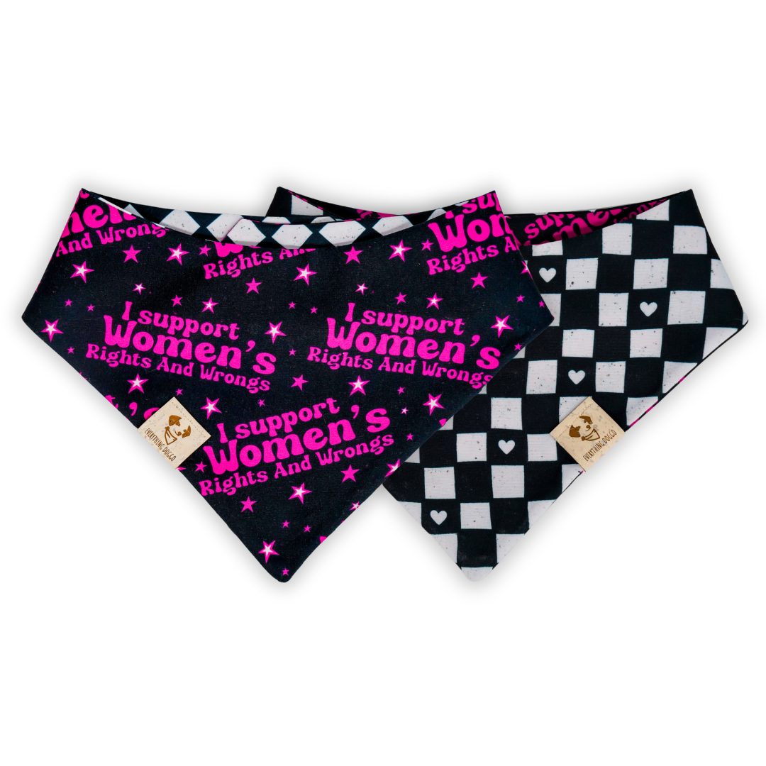 Women's Rights and Wrongs - Bandana (Reversible)