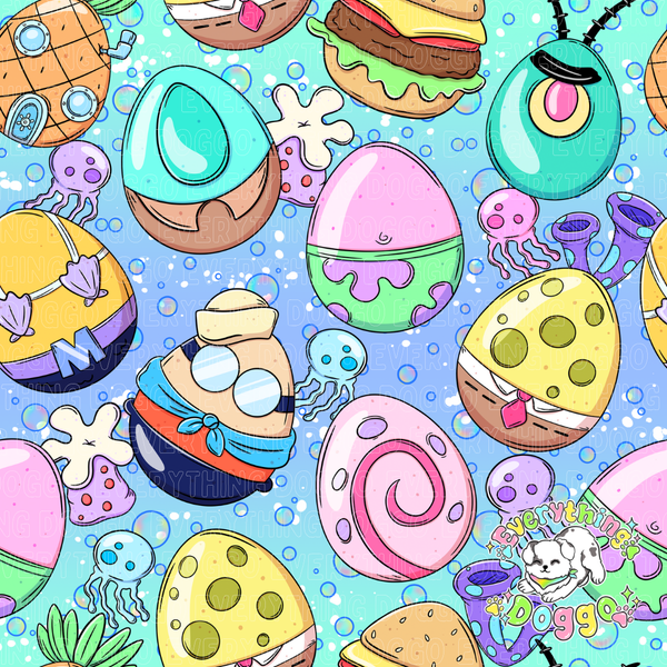 Sponge Eggs - Bandana