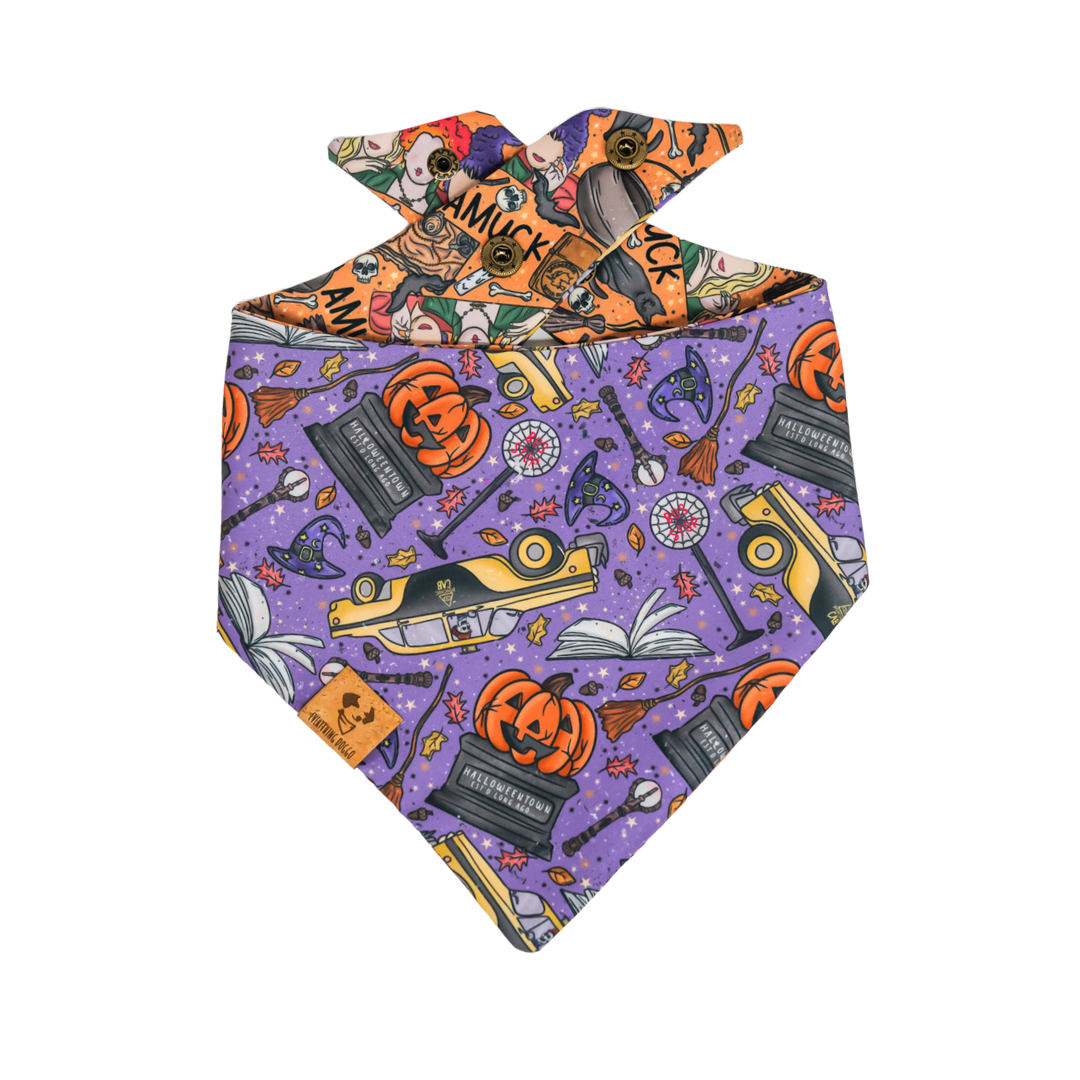 Halloween Movies - Bandana (Reversible)