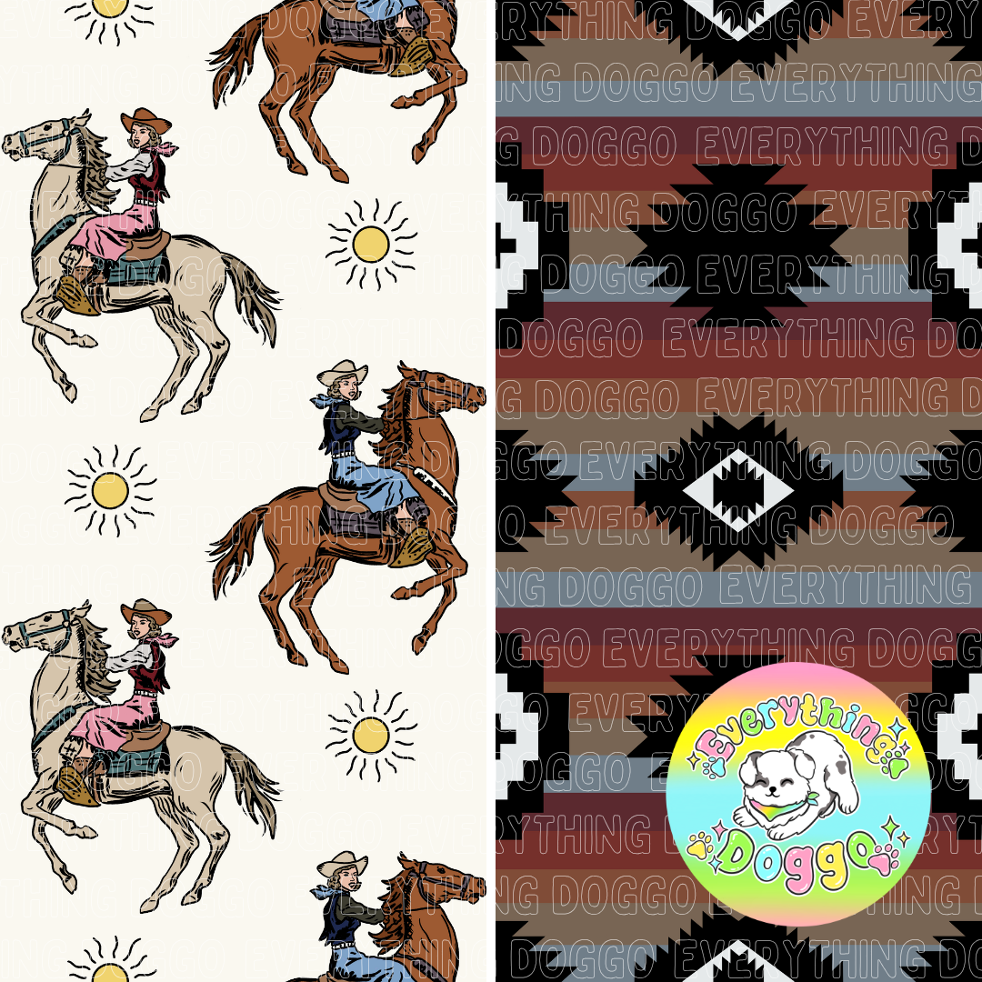 Wild Horses (September Monthly Mystery) - Active Snap On Bandana