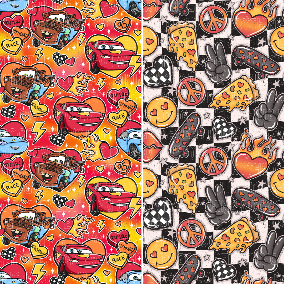 You Make My Heart Race - Bandana (Reversible)