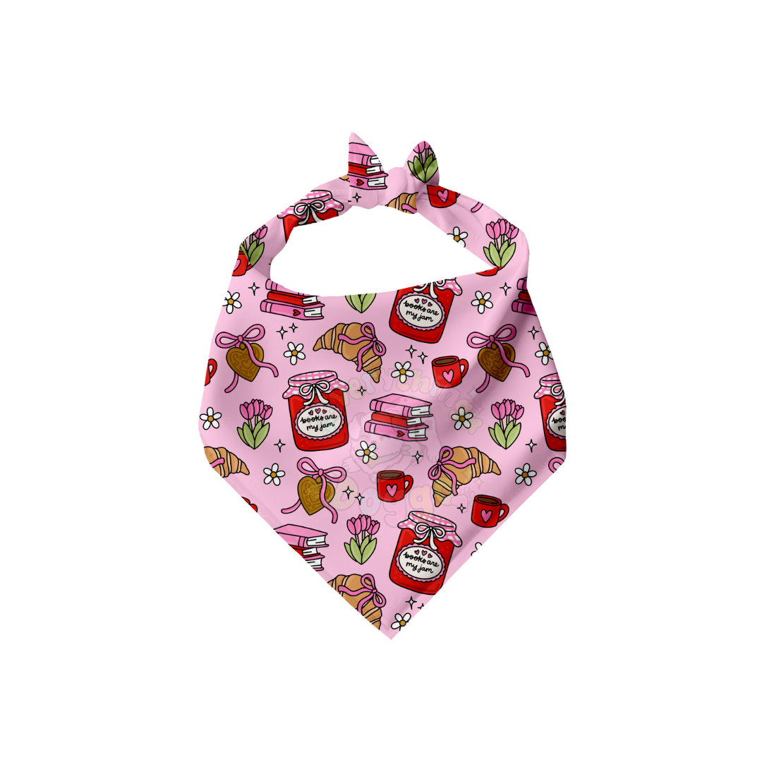 Love Letters & Lattes  - Bandana (Reversible)