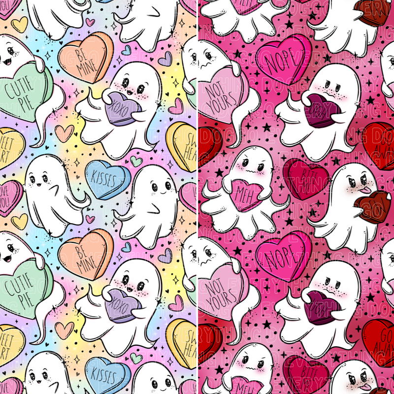 Love Day Ghosties - Bandana (Reversible)