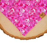 Pink & Groovy Valentine Cows - Bandana (Reversible)