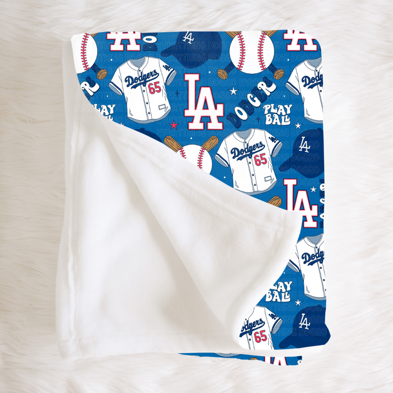 Dodgers - Minky Blanket