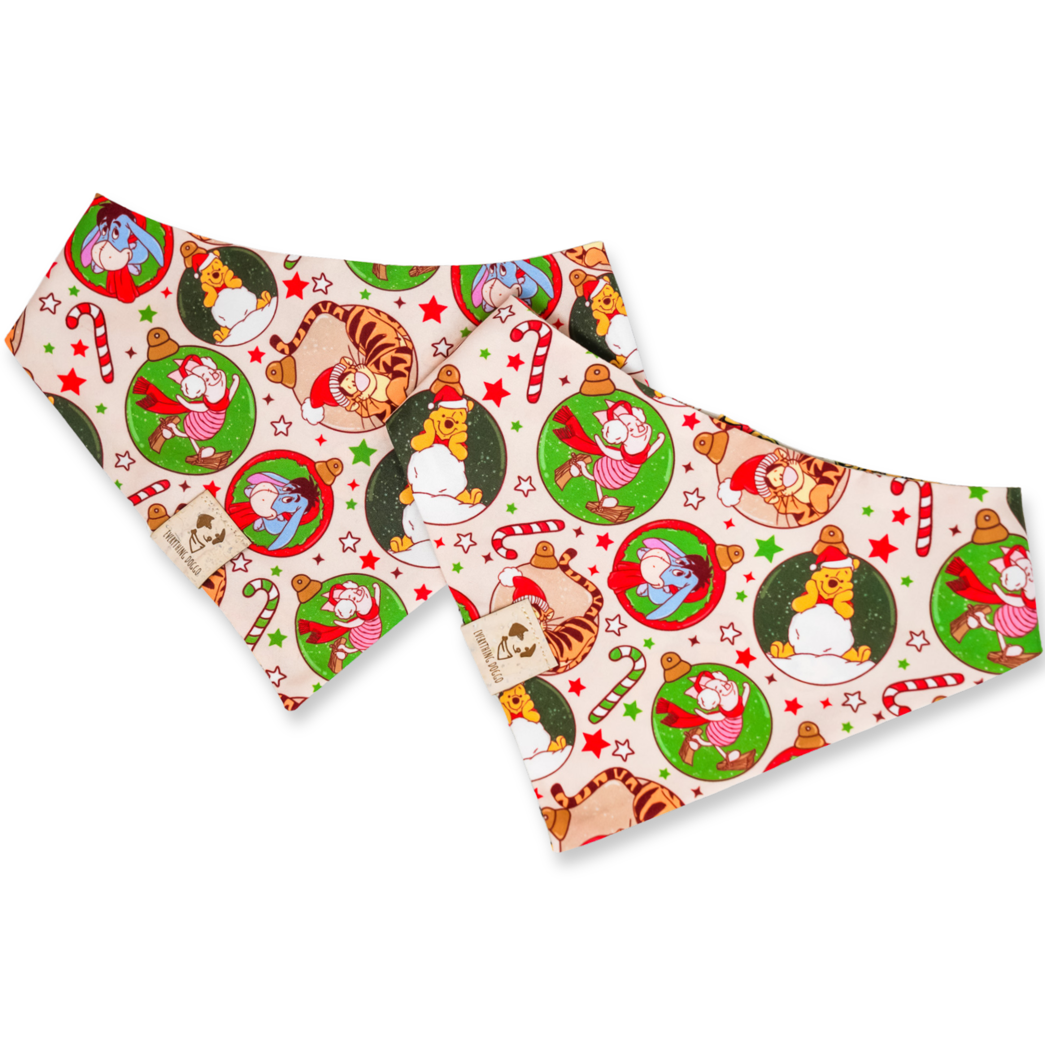 Holiday Honey - Single Snap Bandana (Reversible)