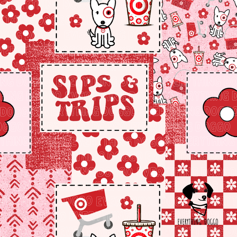 Sips and Trips - Bandana