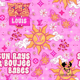 Sun Rays and Babes - Bandana (Reversible)