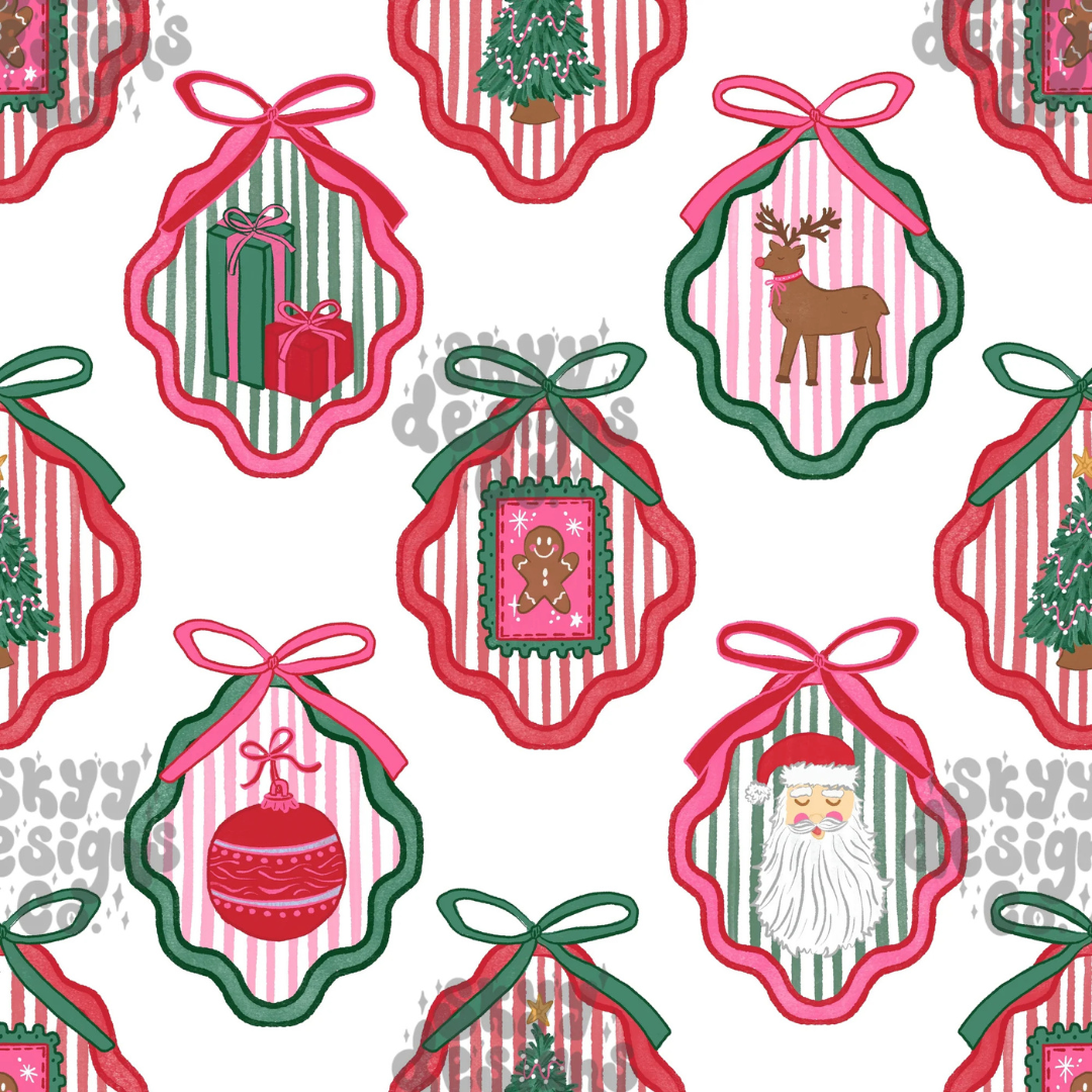 Pink Noel (Christmas Mystery #1) - Bandana (Reversible)