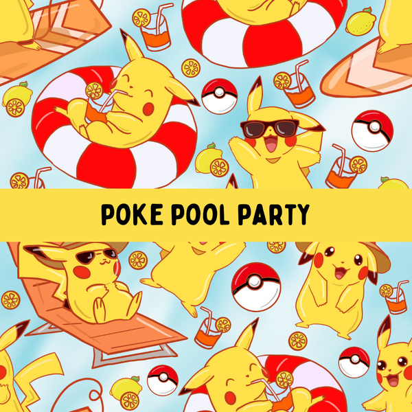 Poke Pool Party - Bandana
