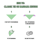 Sesame - Classic Tie On Bandana