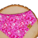 Pink & Groovy Valentine Cows - Bandana (Reversible)