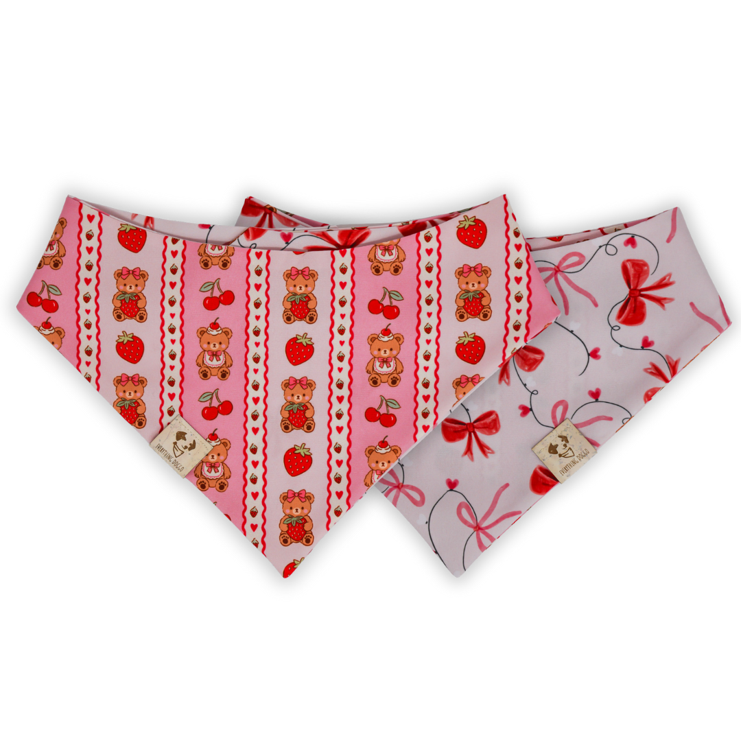 Beary Coquette - Bandana (Reversible)