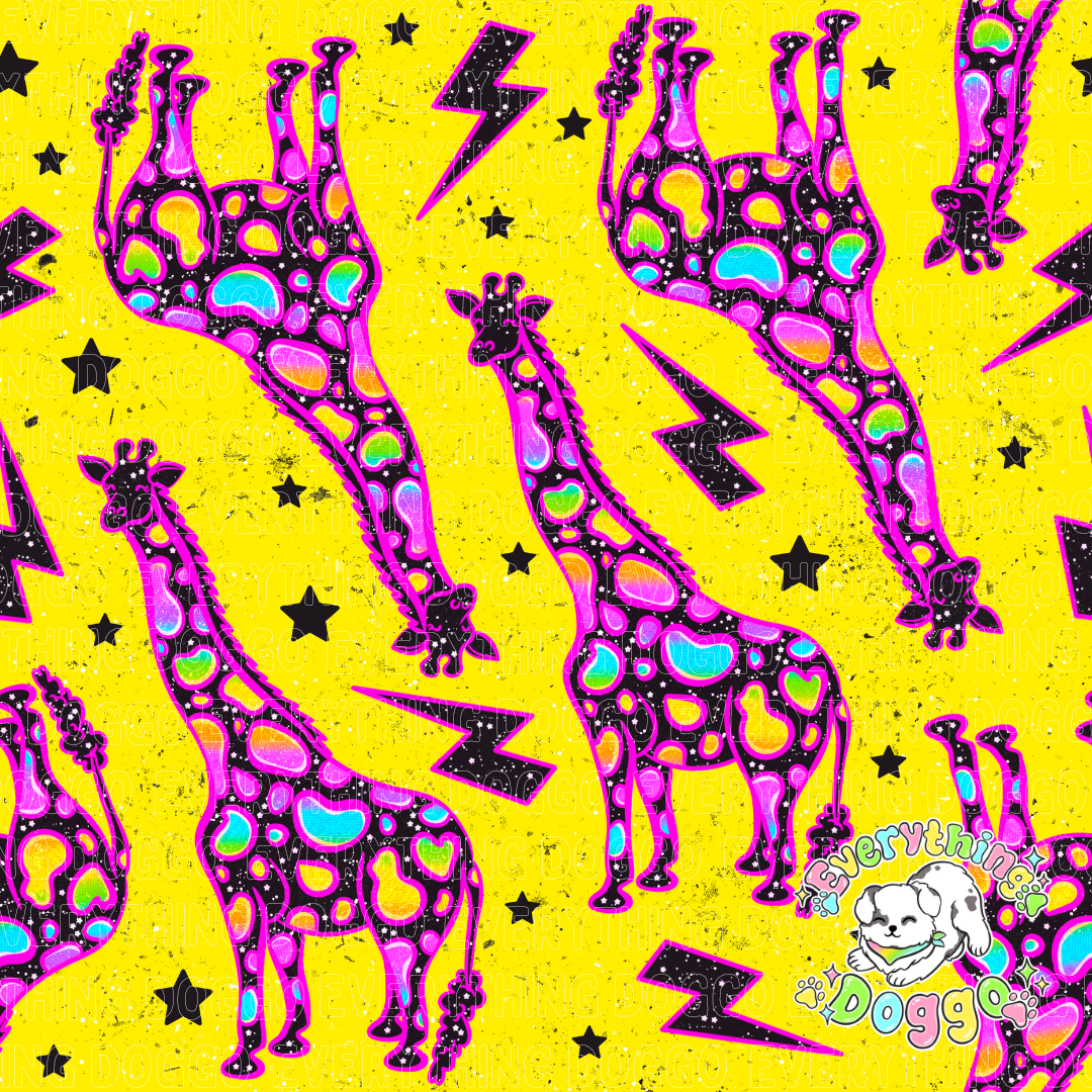 Neon Giraffes - Bandana