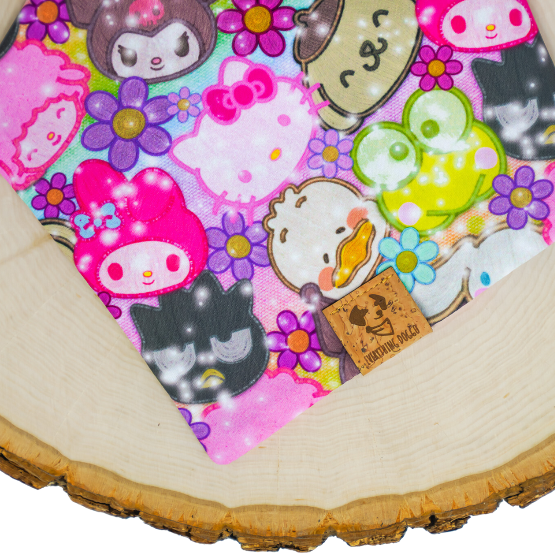 Kitty Embroidery - Bandana