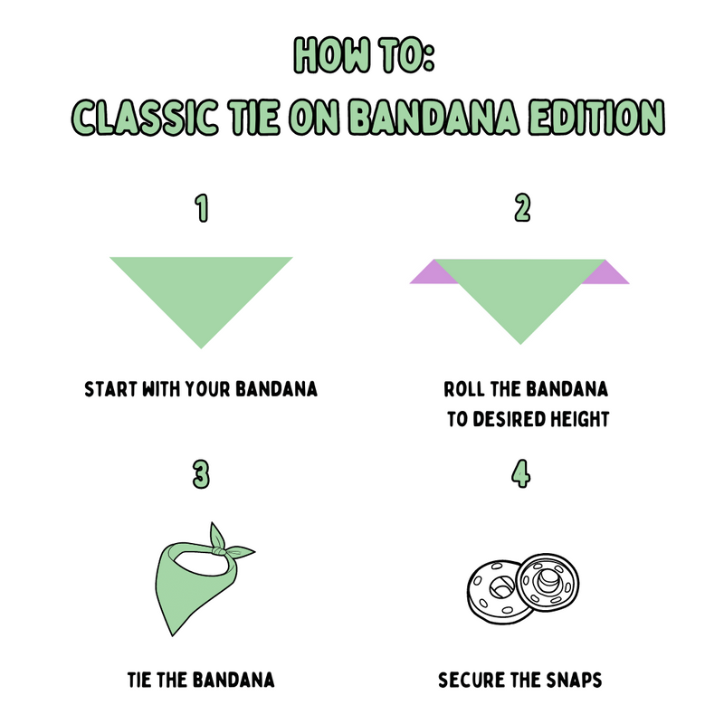 Storybook -  Classic Tie On Bandana