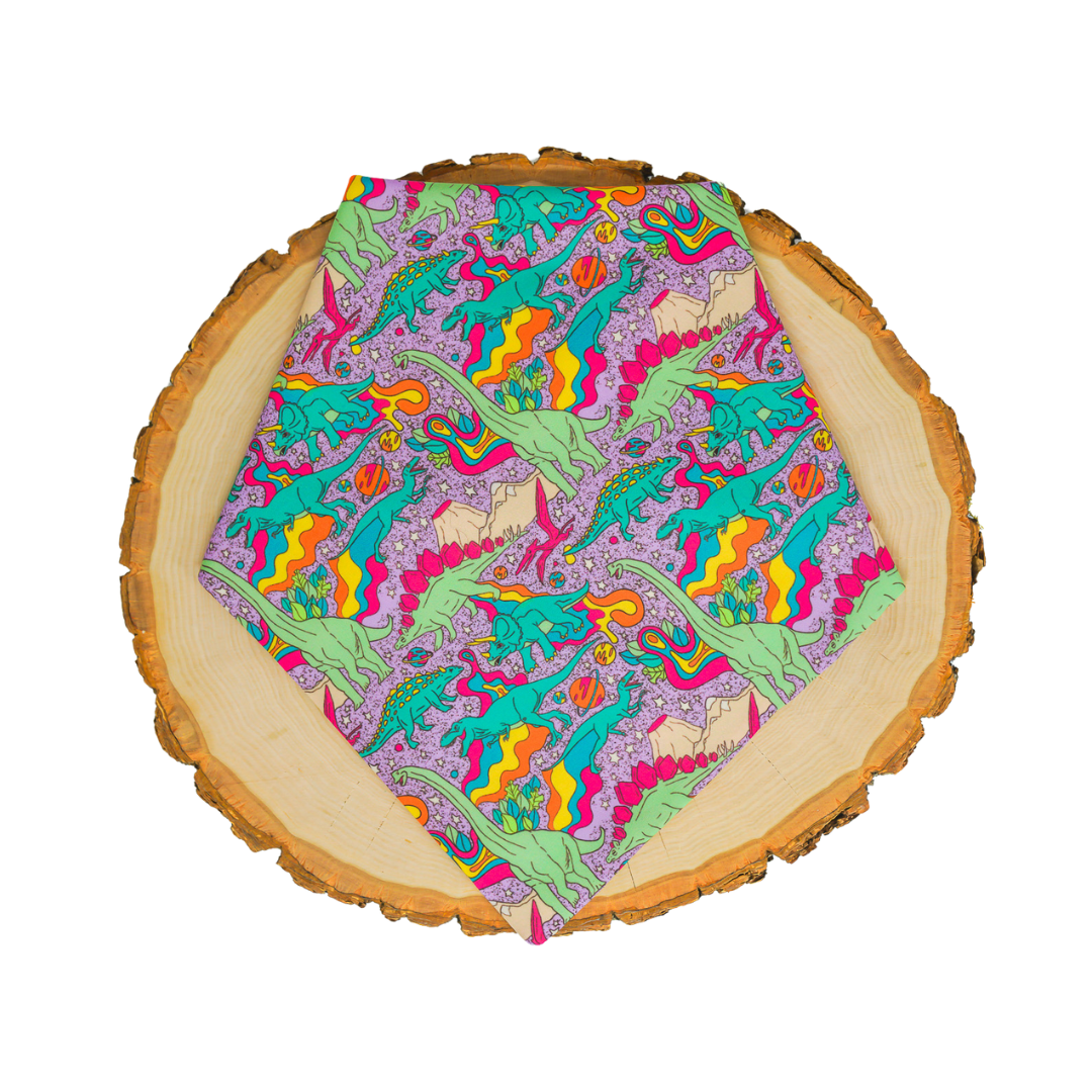 Purple Purple Dinosaurs - Bandana