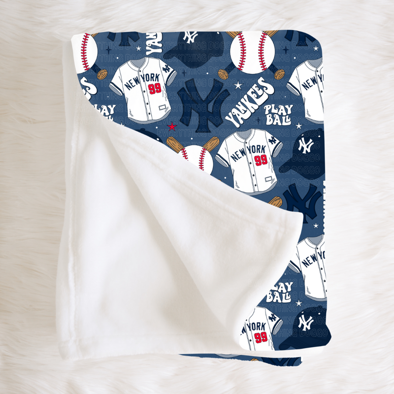 Yankees - Minky Blanket