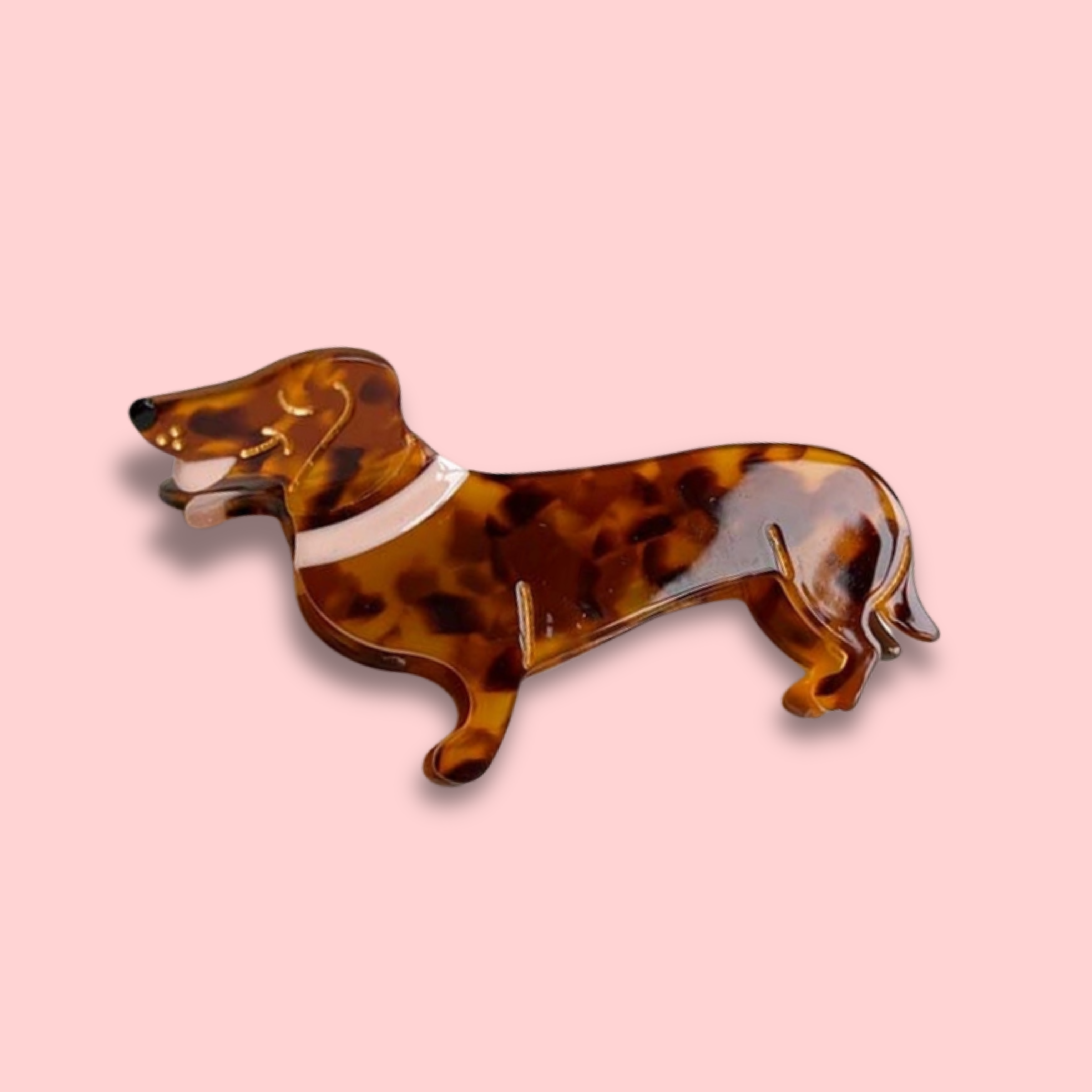 Dachshund Hair Claw Clip
