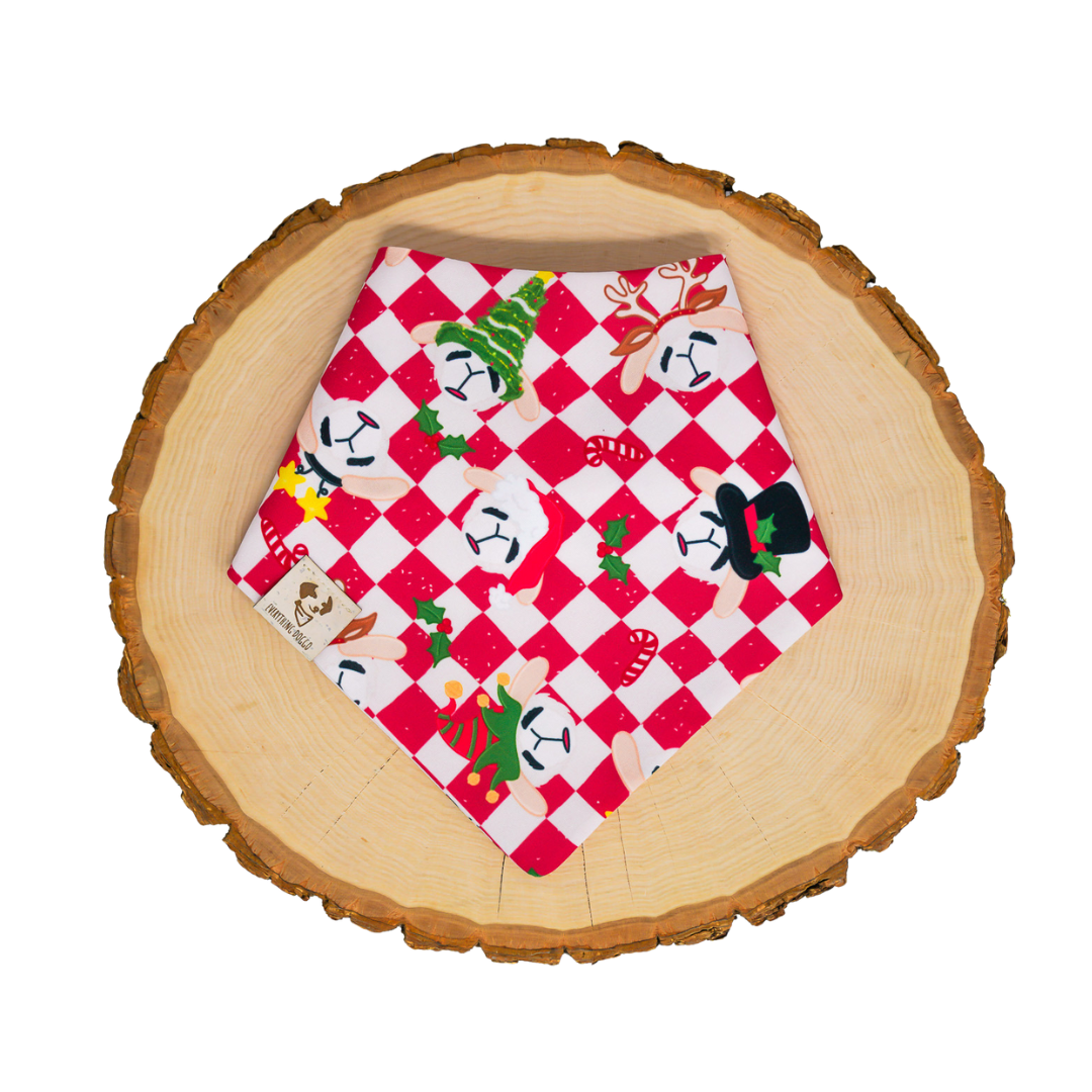 Christmas Lamby - Bandana (Reversible)
