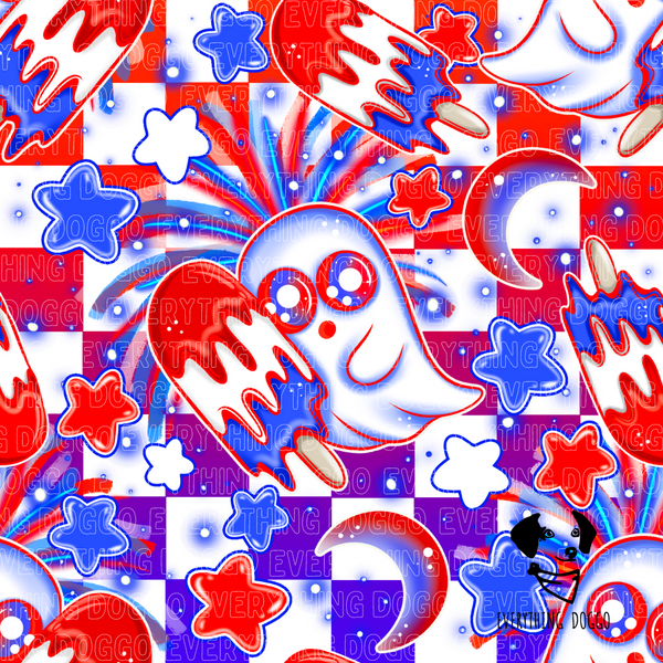 Patriotic Ghosties - Bandana
