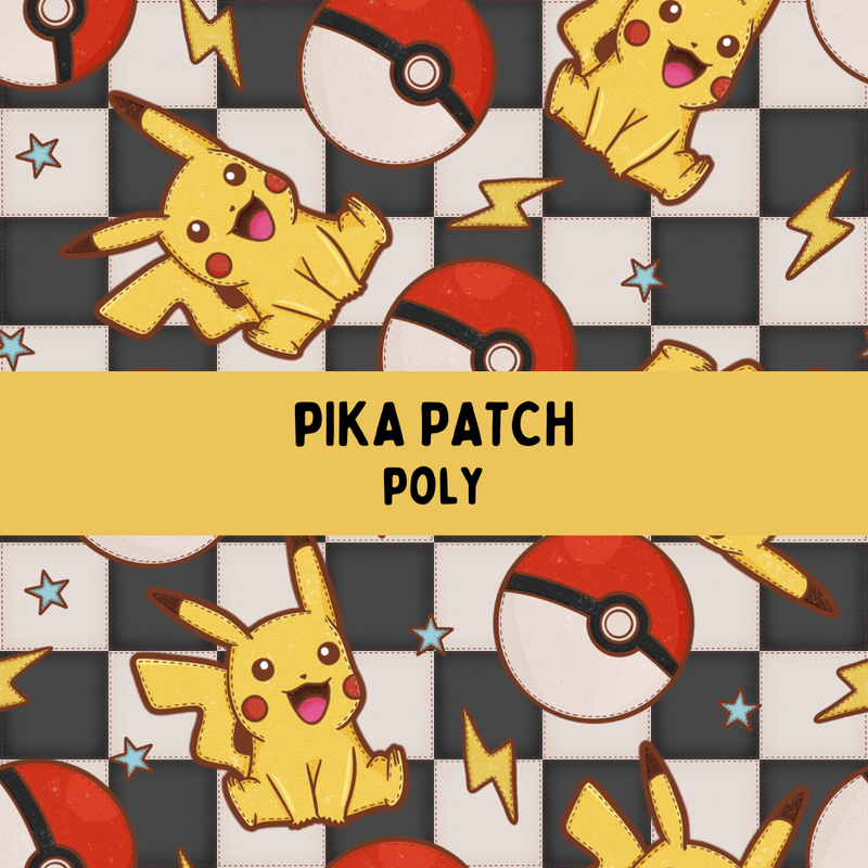 Poke Patchwork - Classic Tie On Bandana