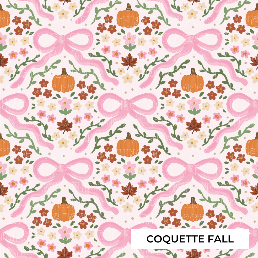 Girly Fall -  Bandana (Reversible)