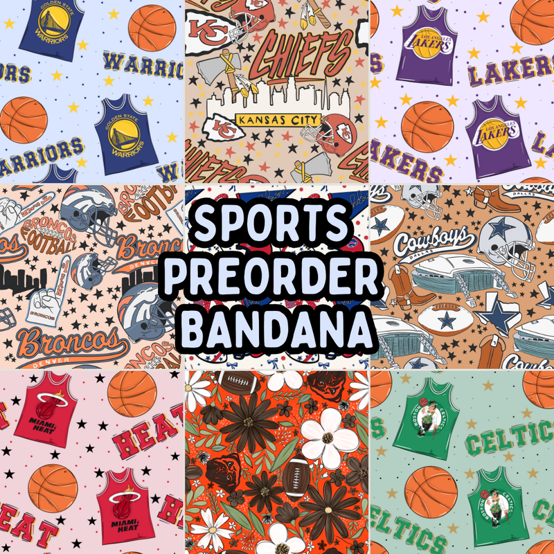 Sports Preorder Bandana