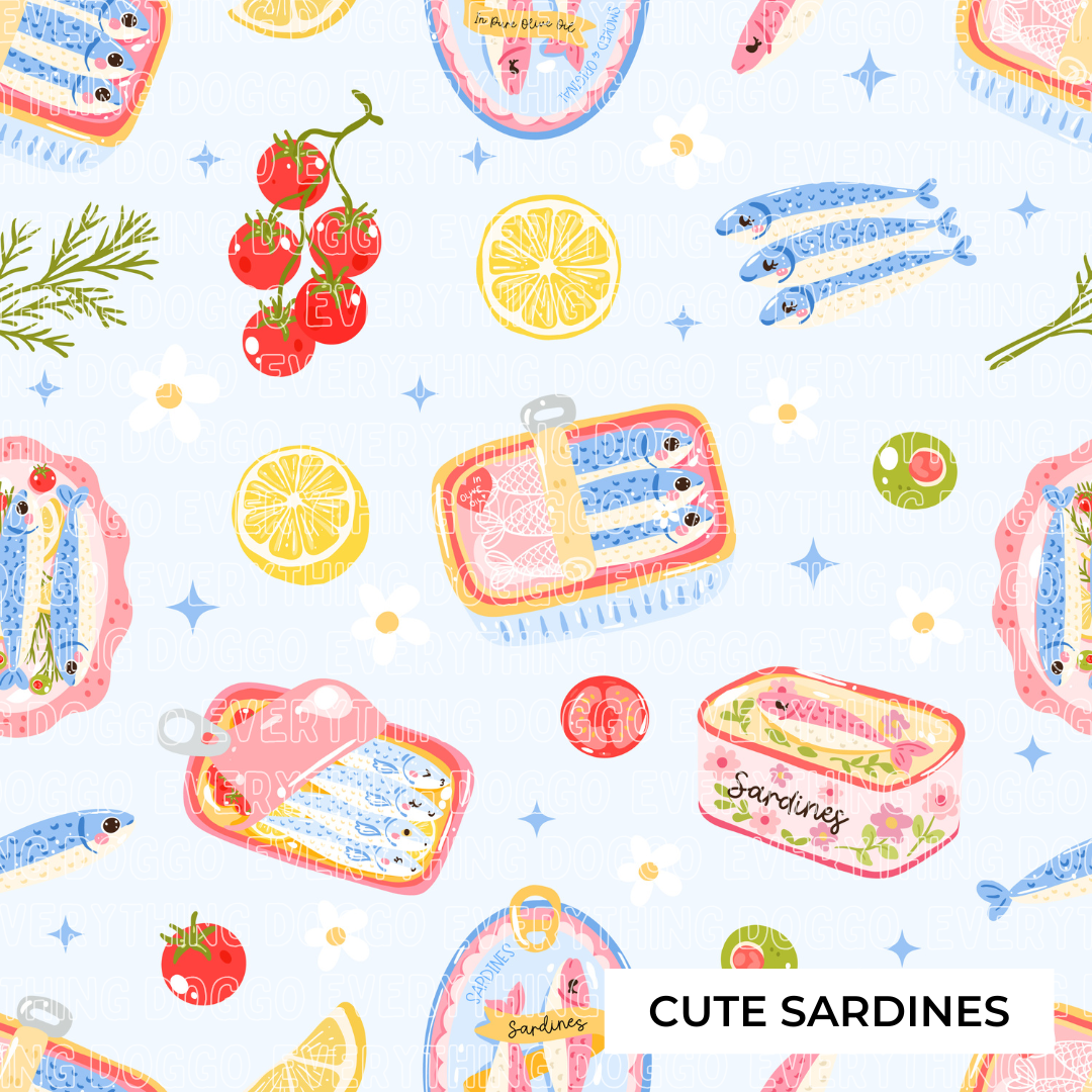 Cute Sardines -  Bandana