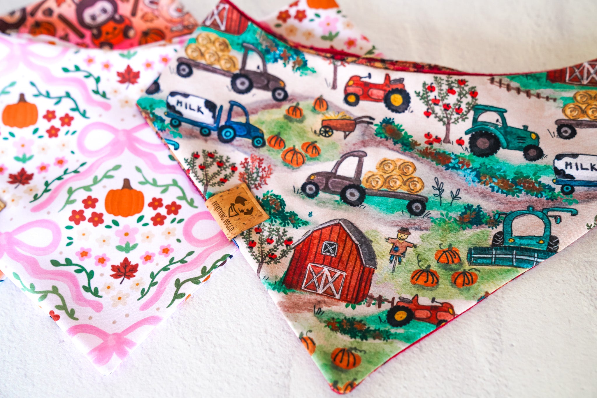 Fall Farm -  Bandana (Reversible)