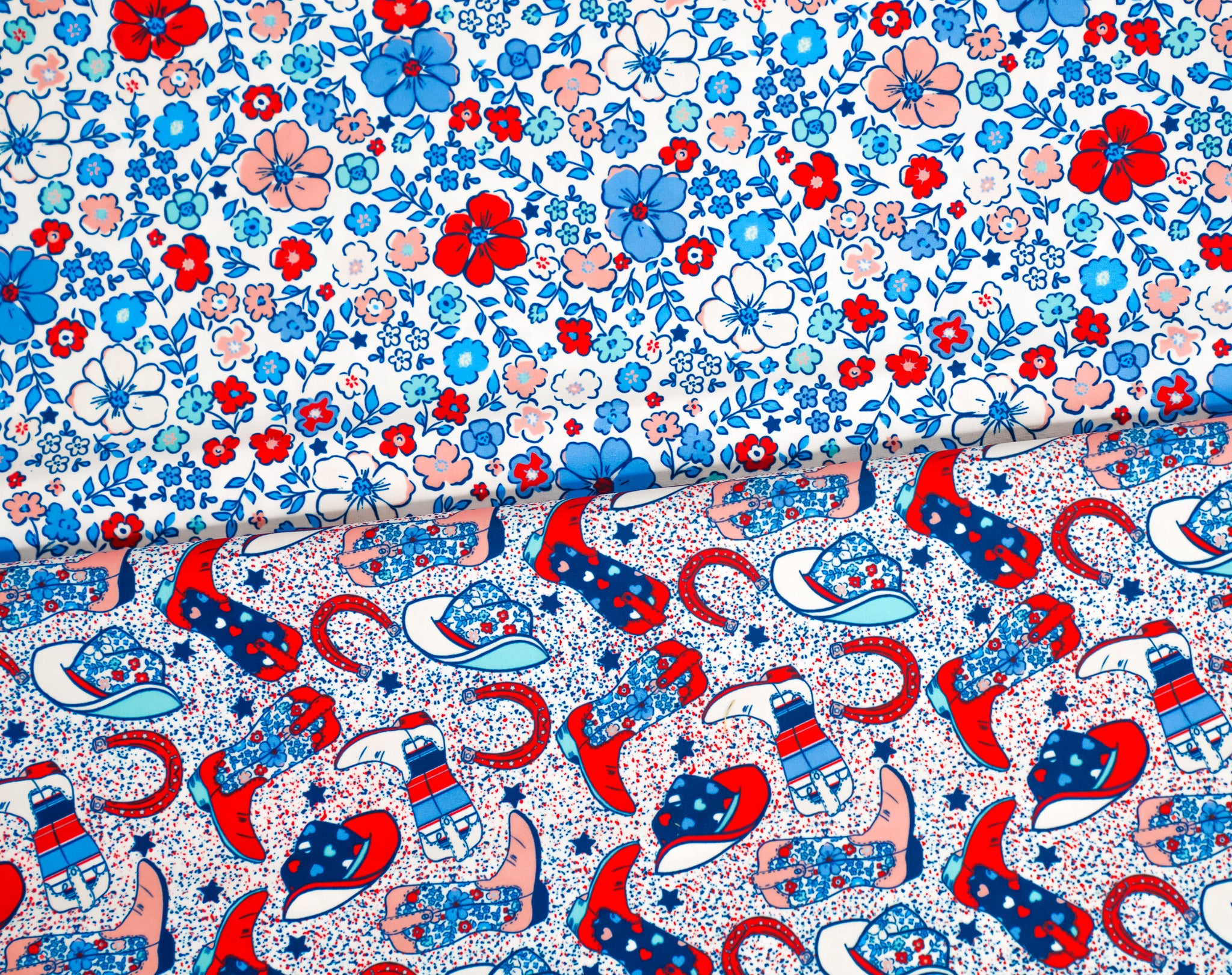 USA Cowgirl - Bandana (Reversible)