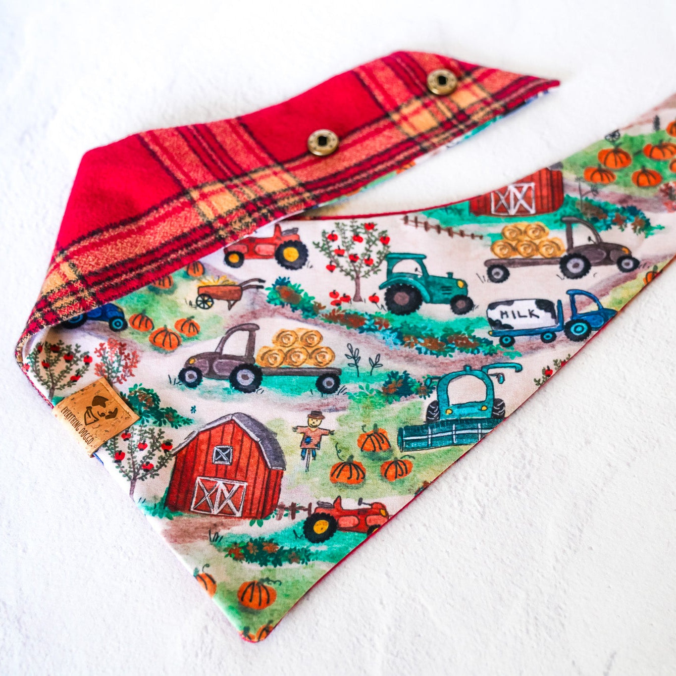 Fall Farm -  Bandana (Reversible)