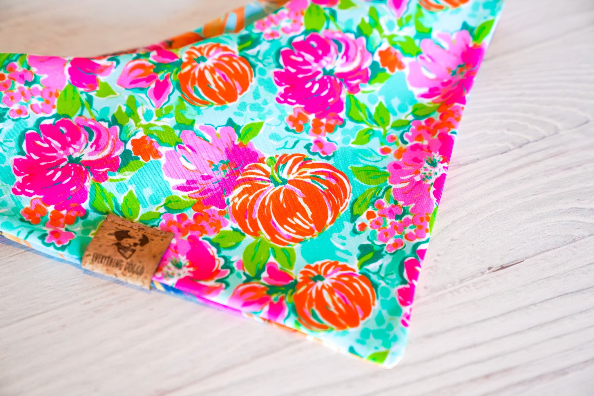 Preppy Pumpkins -  Bandana (Reversible)