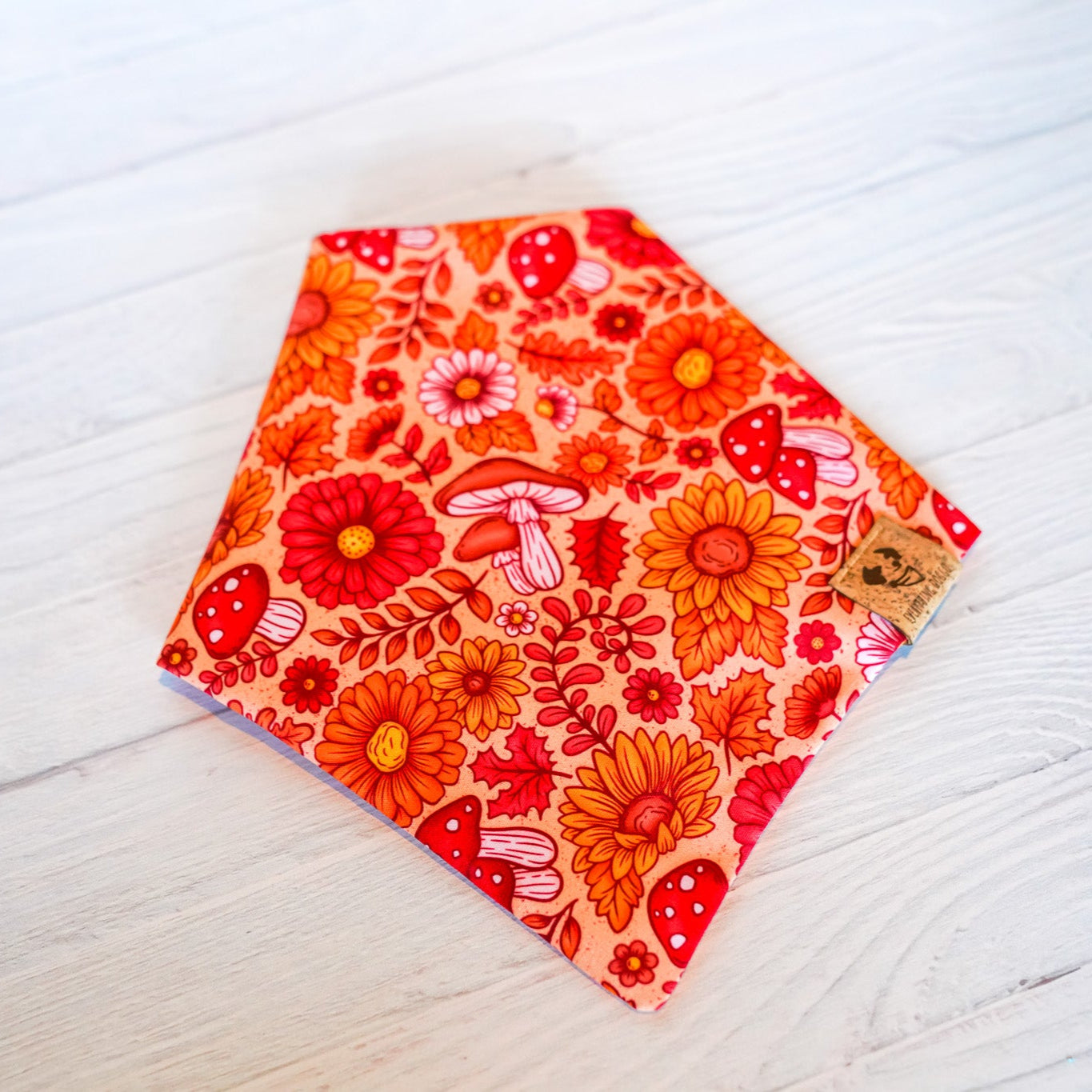 Fall Floral -  Bandana (Reversible)