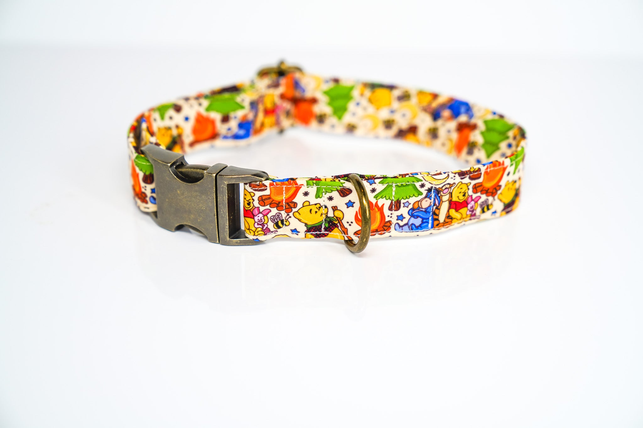 Camping Bear Dog Collar