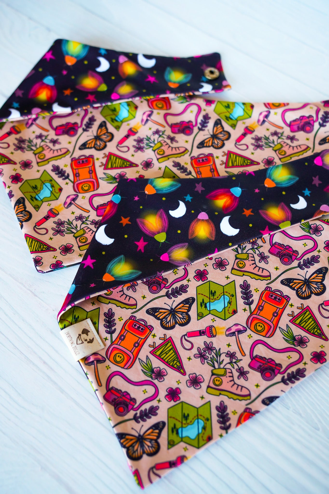 Camp Sweetheart - Active Snap On Bandana (Reversible)