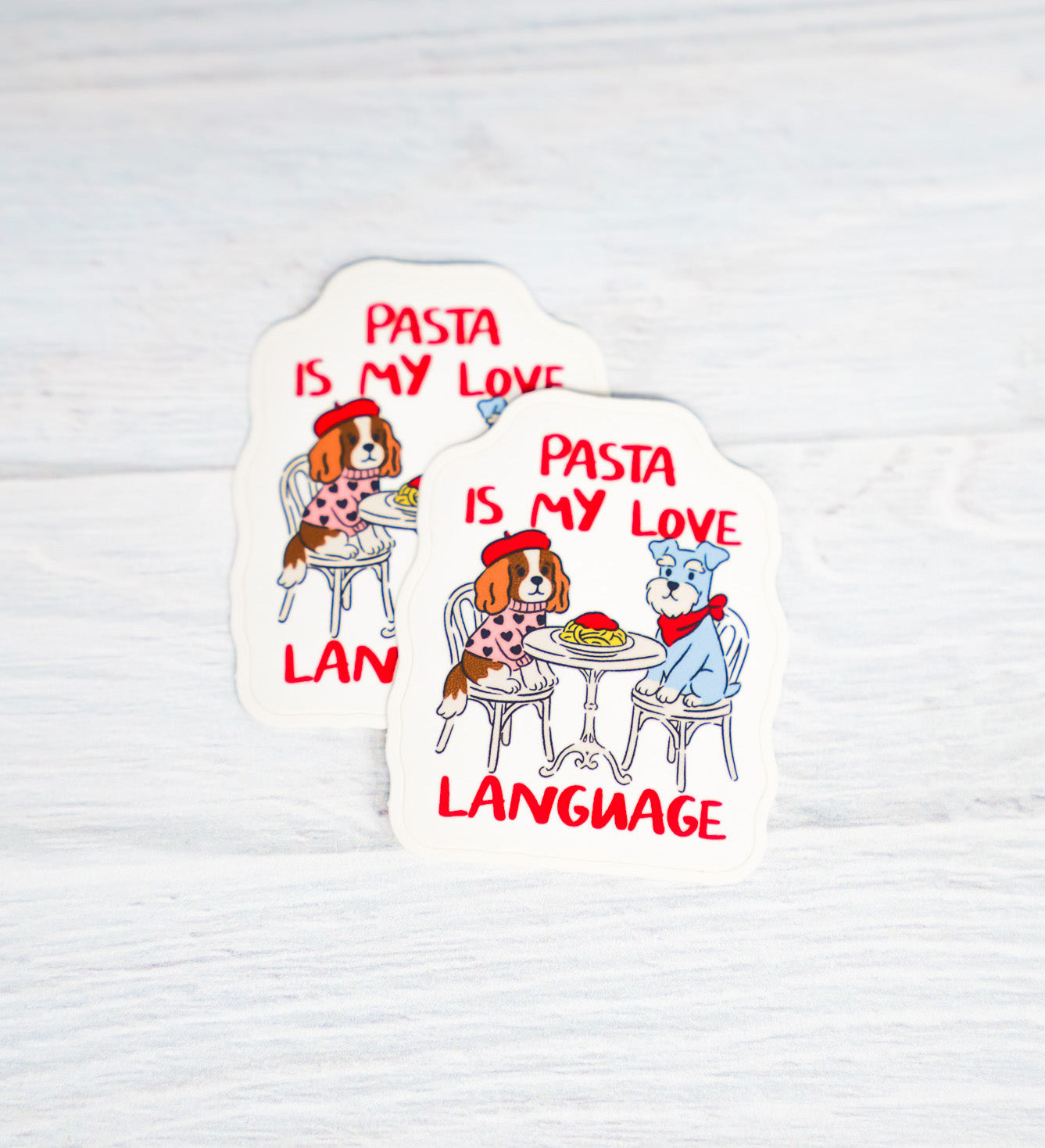 Pasta is My Love Language - Sticker