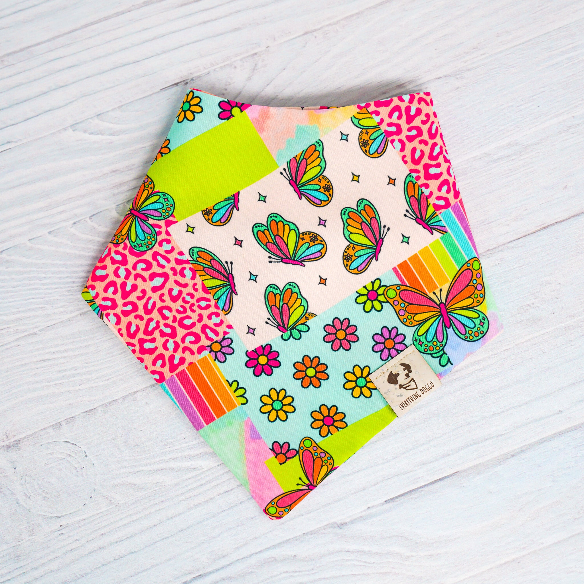 Butterfly Patchwork - Bandana