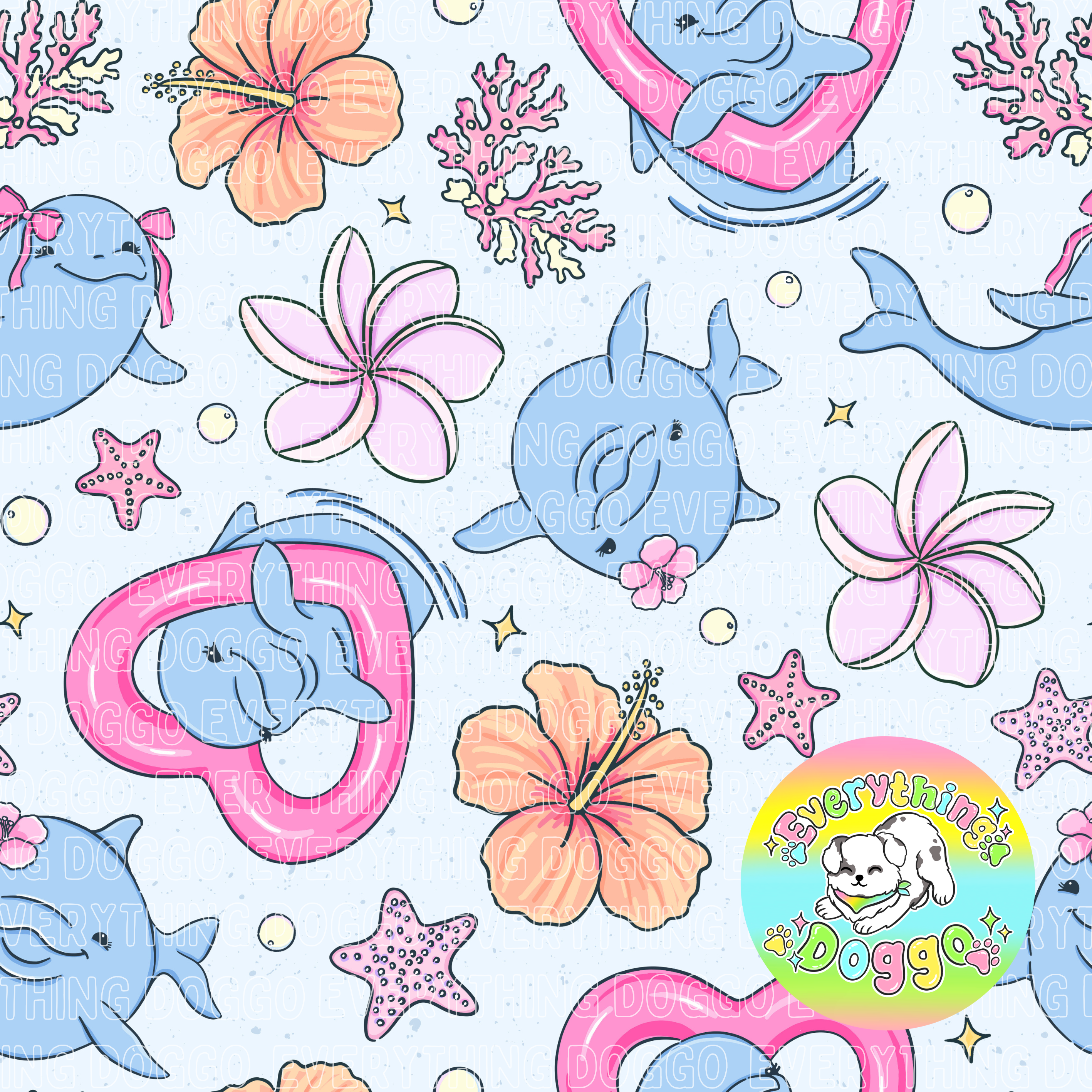 Dolphin Kisses - Bandana