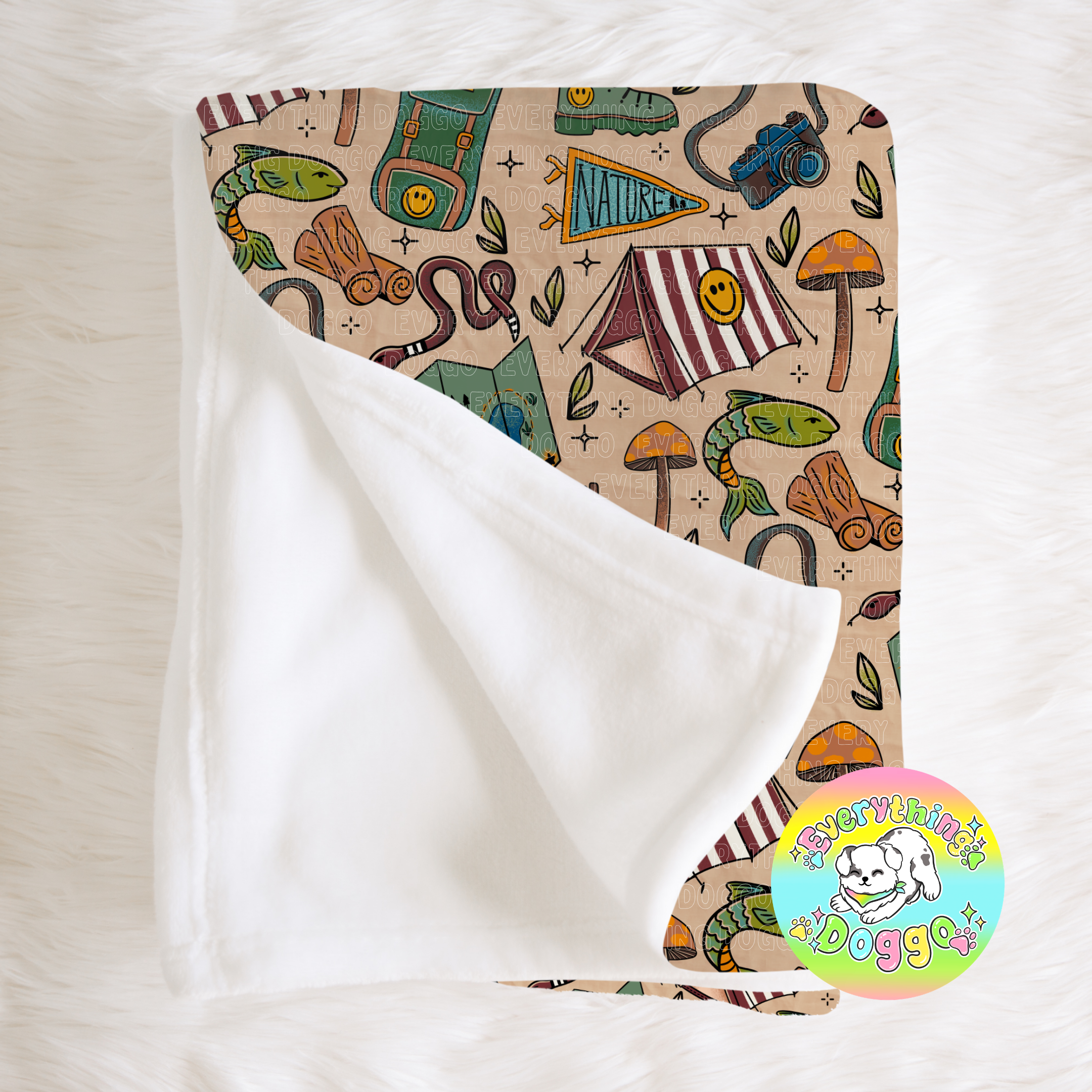 Camp Ranger - Minky Blanket