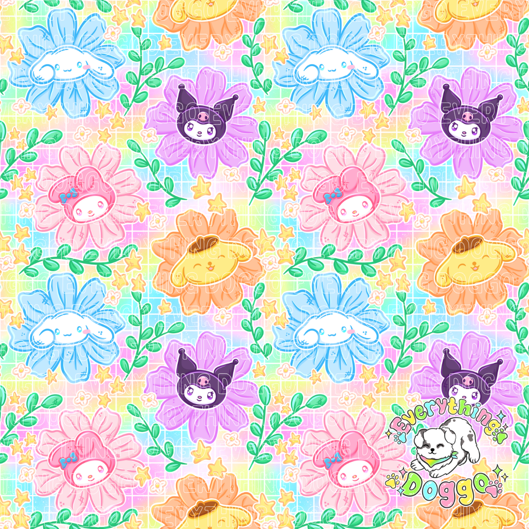 Hello Flowers - Bandana