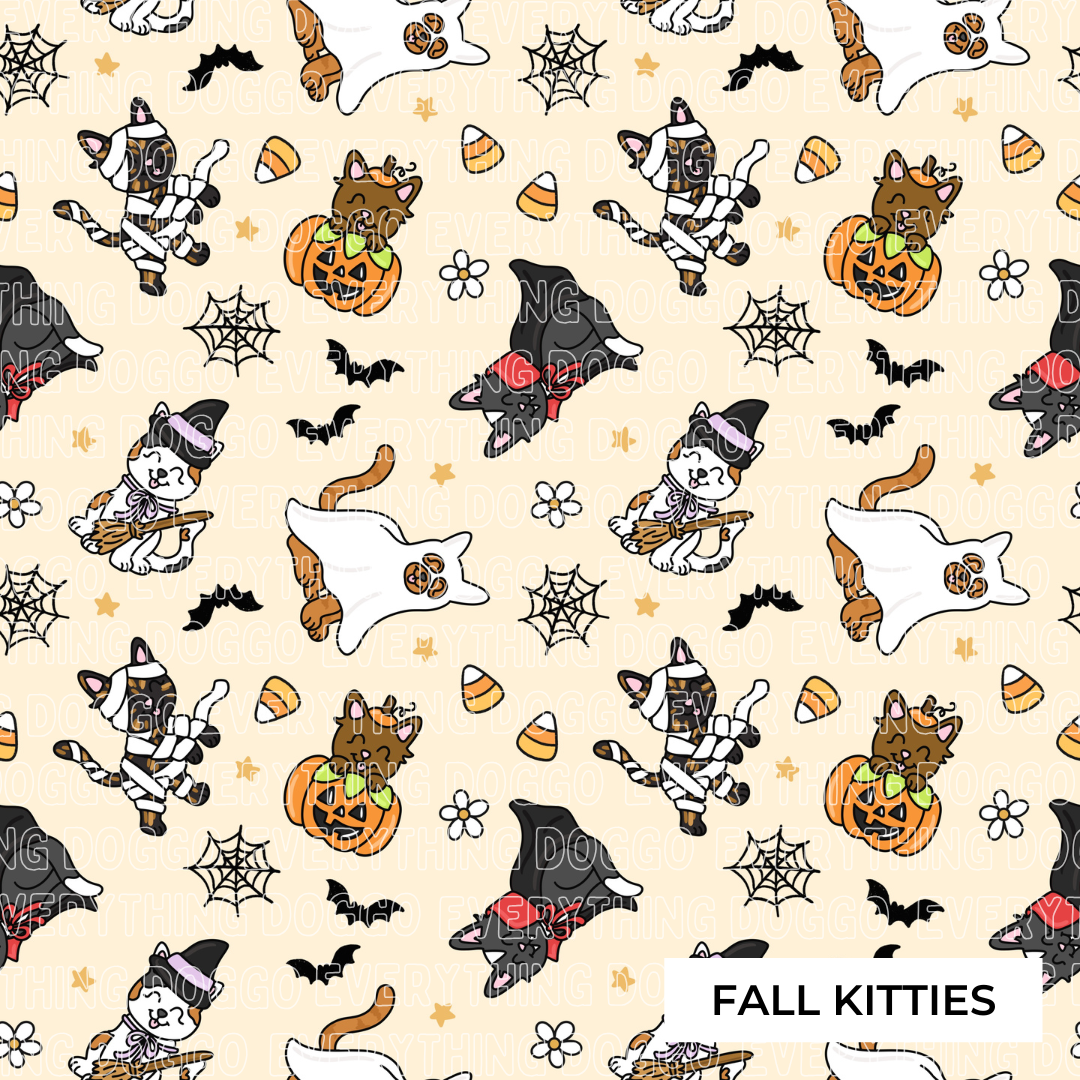 Fall Kitties -  Bandana