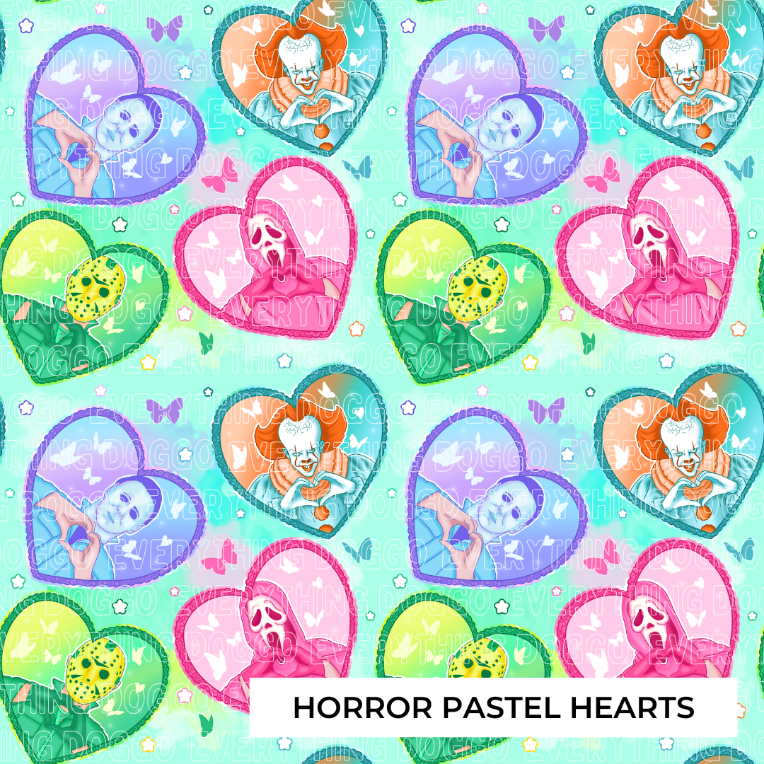 Horror Pastel Hearts - Bandana