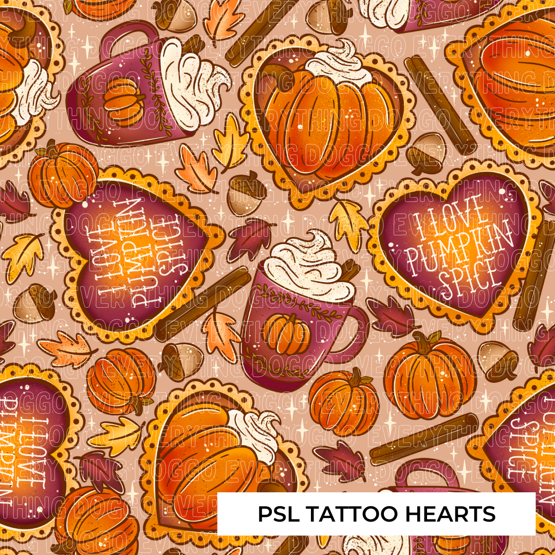 PSL Tattoo Hearts -  Bandana